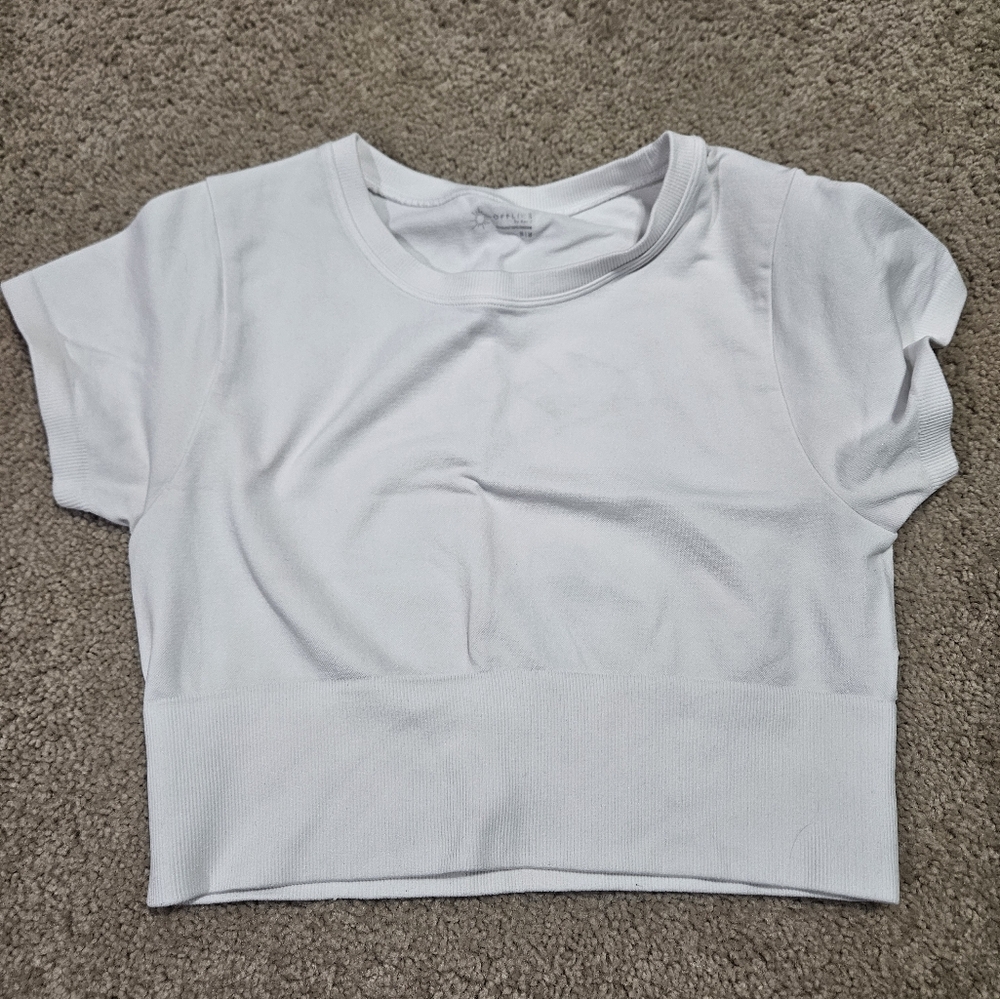 aeries cropped shirt